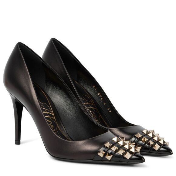 Valentino Garavani Rockstud Alcove Leather Pumps size 36 - Picture 1 of 14